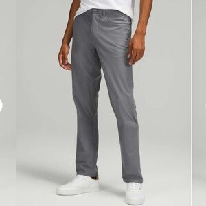 Lululemon athletica Men's ABC Relaxed-Fit 5 Pocket Pant in Asphalt Grey 40 Tall